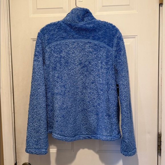 L.L. Bean Polartec Hi-Pile Fuzzy Berber Sherpa Fleece Zip Jacket - Picture 2 of 6